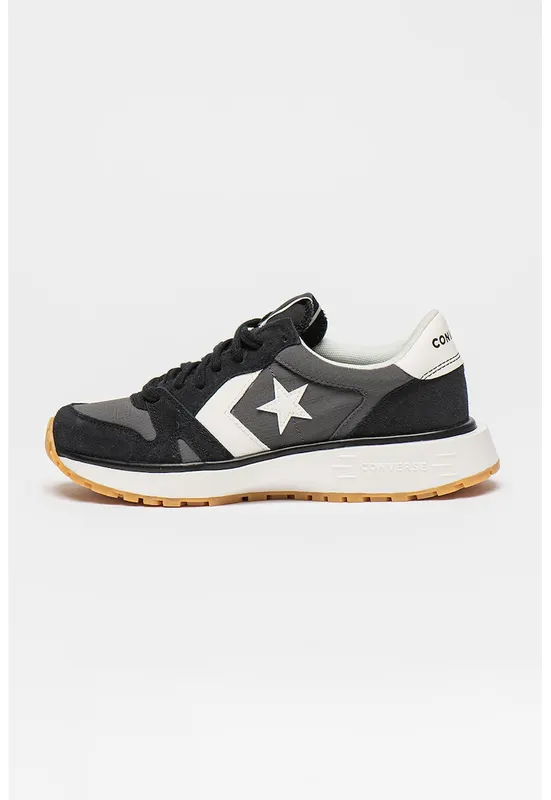 Pantofi sport cu garnituri din piele intoarsa Omni - Negru/Gri antracit