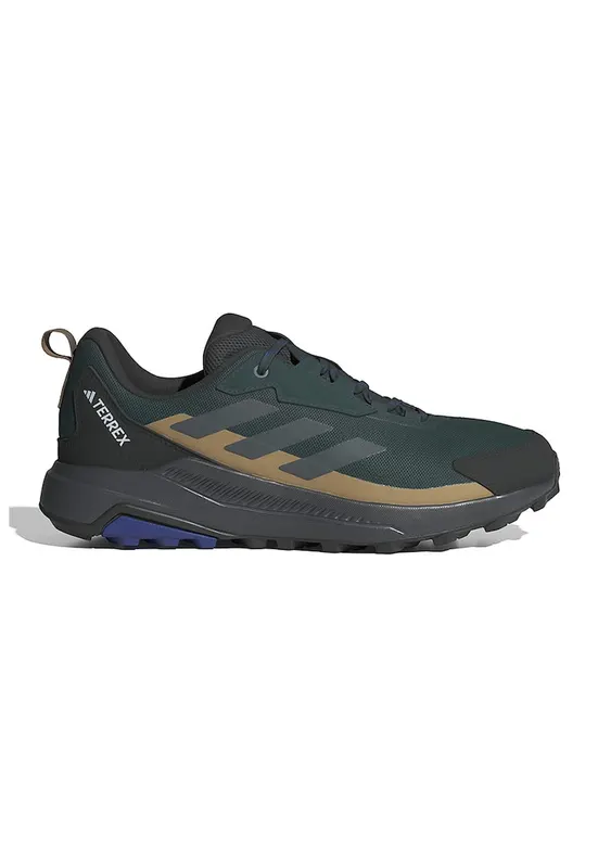 Pantofi low-cut Terrex Anylander pentru drumetii - Negru stins/Verde englez