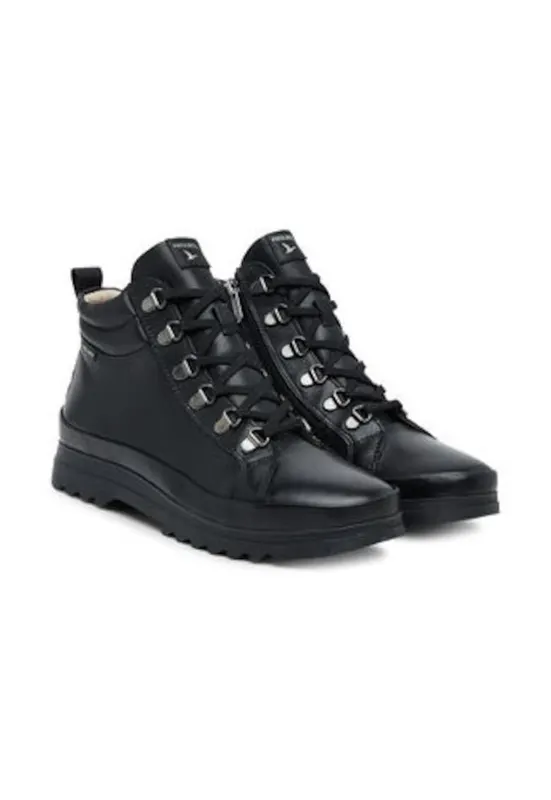 Botine dama - piele naturala - negru set de ghetute