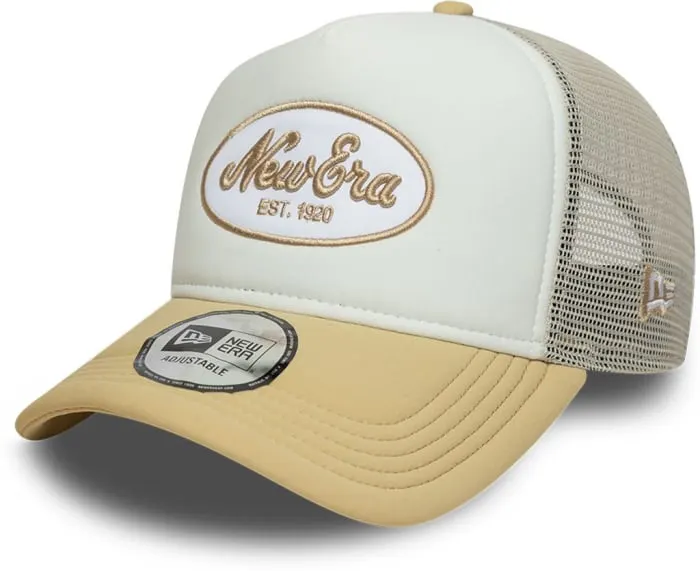 Sapca New Era Oval Foam Patch Trucker Whicam