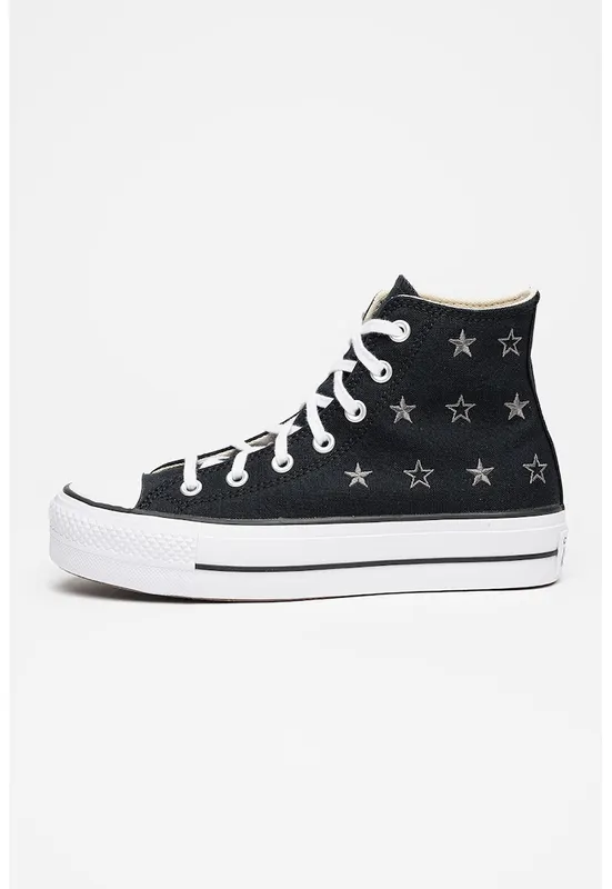 Tenisi high-cut Chuck Taylor All Star Lift Celestial - Alb/Negru