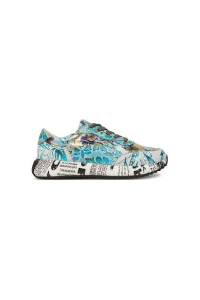 Pantofi sport dama - BURTON 31 - Piele naturala - Multicolor