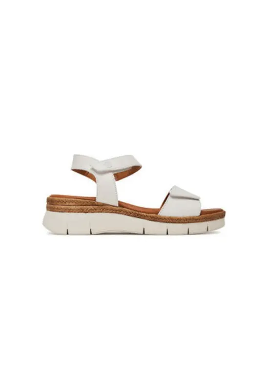 Espadrile dama 1-28220-44 - Piele naturala - Alb
