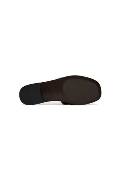 Slapi dama - SVP 17 01 01 001 - Piele naturala - Negru