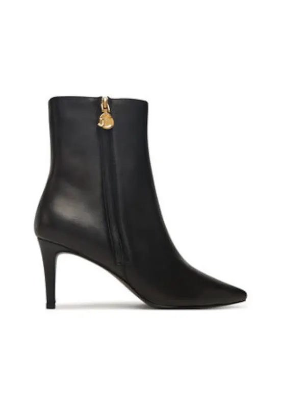 Botine dama 305541796 - Piele naturala - Negru