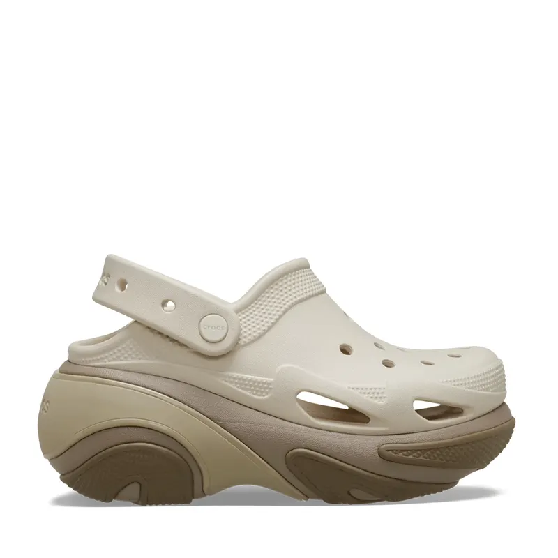 Saboți femei CROCS Bubble Crush Clog taupe 3909DSL210061TA