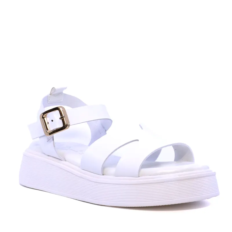Sandale femei Solo Donna albe 2741DS5993A — imaginea 2