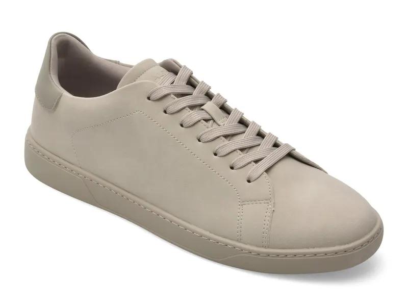 Pantofi sport gri, JANSON 050, din piele ecologica
