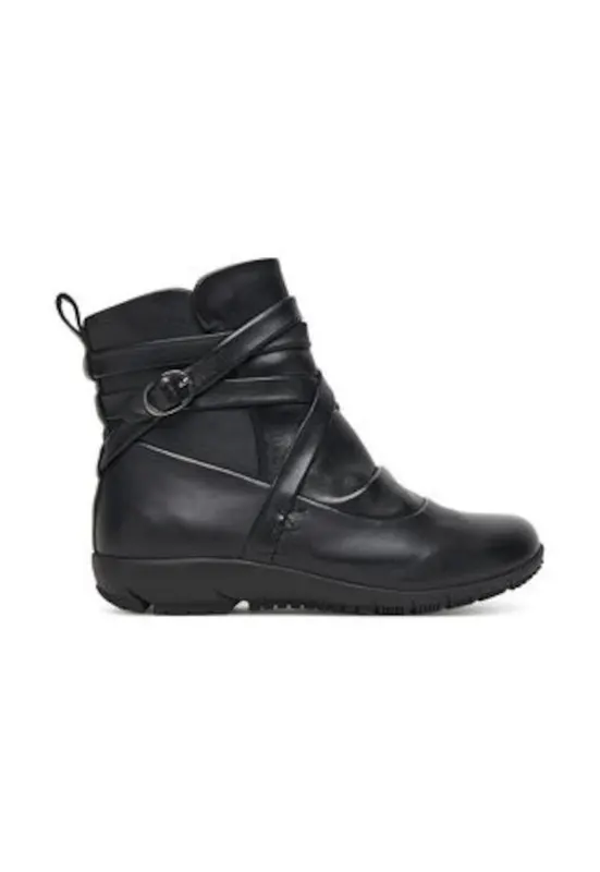 Botine dama negre - piele naturala