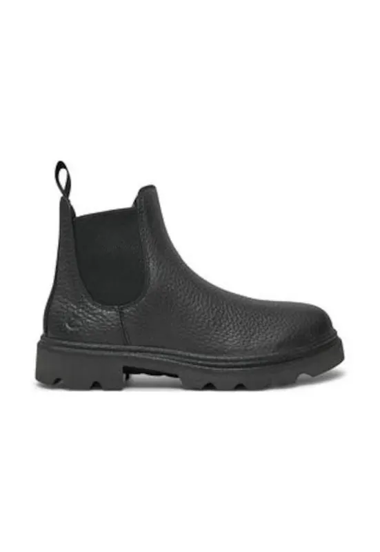 Ghete dama - Chelsea 304340925 - piele naturala - negru