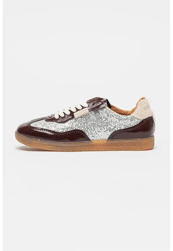 Pantofi sport Emporia low-cut - Visiniu/Argintiu