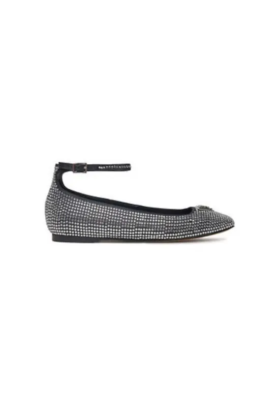 Balerini dama 304599804 - Textil - Negru