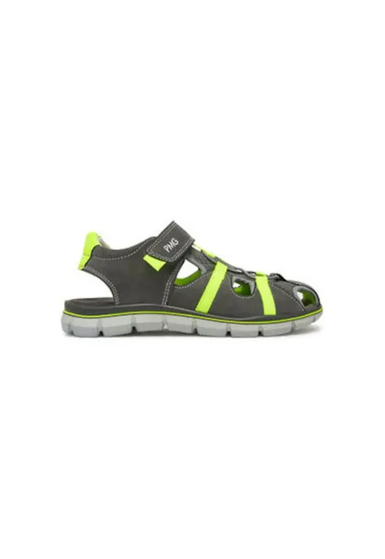 Sandale barbati 7895422 - Piele naturala - Gri - Gri