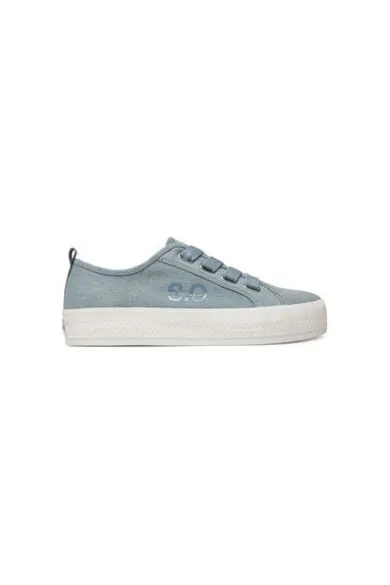 Pantofi sport dama - 5-23611-44 - S Oliver - Textil - Albastru