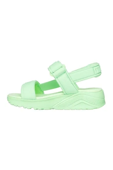 Sandale din material textil cu velcro Uno Lite - Verde lime