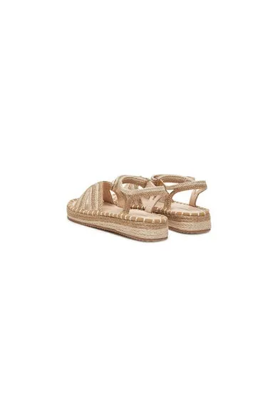 Espadrile fete 45641 - Textil - Bej