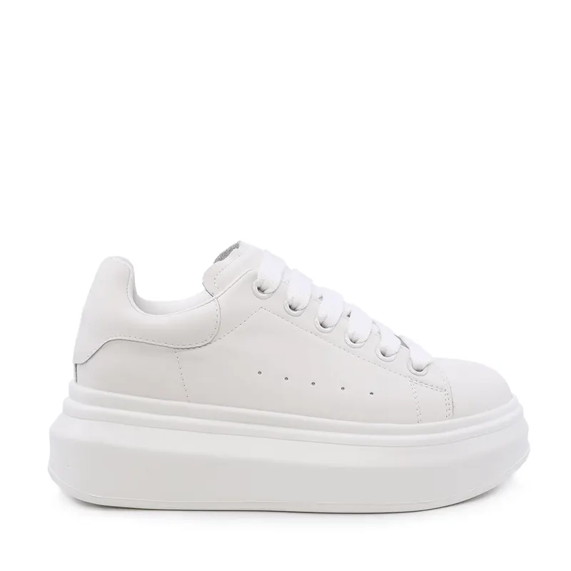 Sneakers ușori femei Luca di Gioia albi din piele 3842dp216a