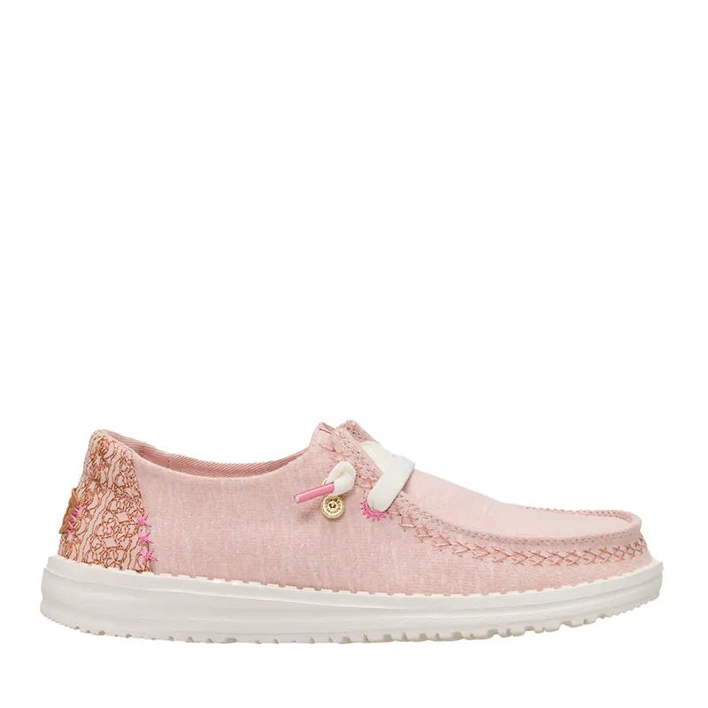 Mocasini ușori femei HeyDude Wendy Break Surf roz 3091DM45217RO