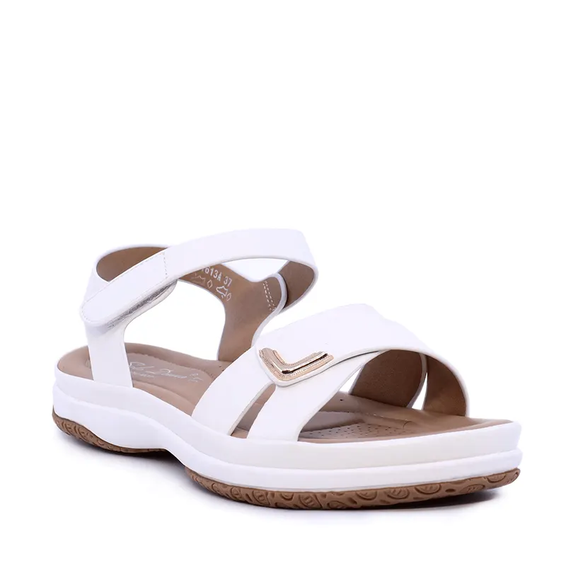 Sandale femei Solo Donna albe 2851DS1613A — imaginea 2