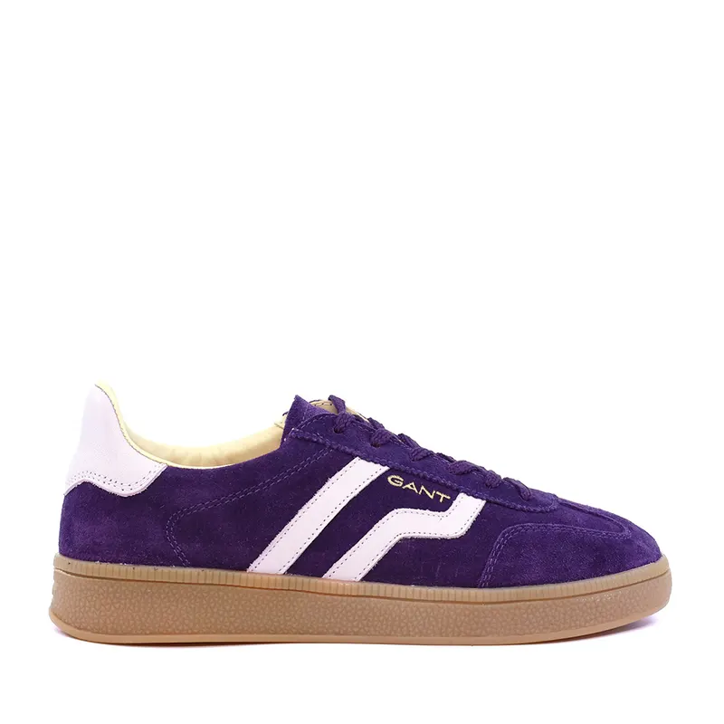 Sneakers femei Gant linia Cuzima mov din piele întoarsă 1742DP533345VMO