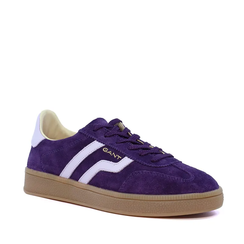 Sneakers femei Gant linia Cuzima mov din piele întoarsă 1742DP533345VMO — imaginea 2