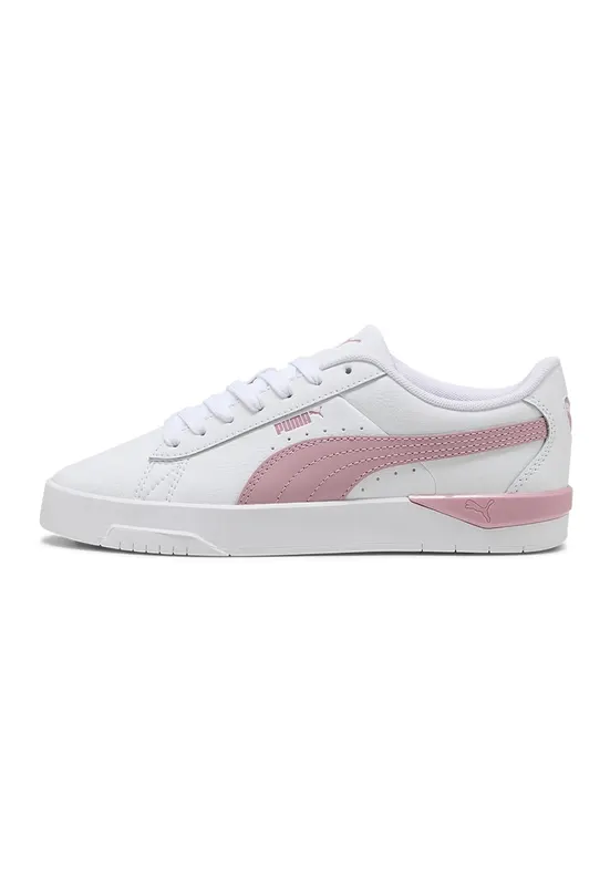 Women - Pantofi sport de piele cu garnituri sintetice Jada Classic - Alb/Roz