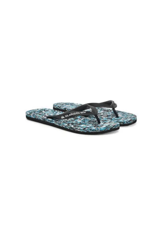 Papuci flip-flop barbati AQYL101309 - Sintetic - Negru/Albastru - Negru/Albastru