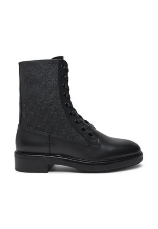 Botine dama - piele naturala - negru -