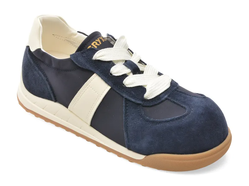 Pantofi sport bleumarin, 2679, din material textil