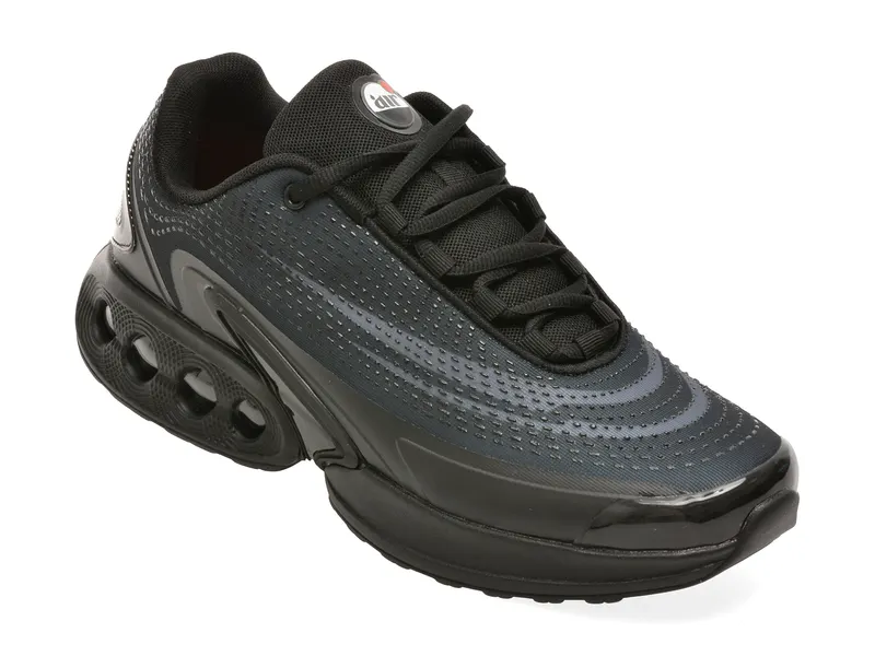 Pantofi sport BITE THE BULLET negri, TN970, din material textil