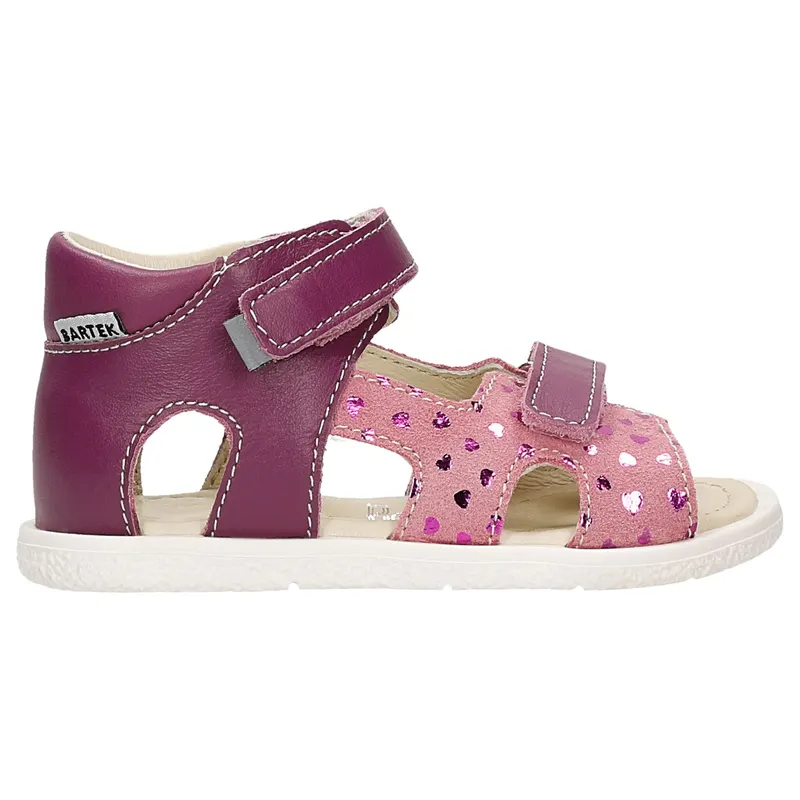 Sandale pentru fete BARTEK 11042203, violet-roz