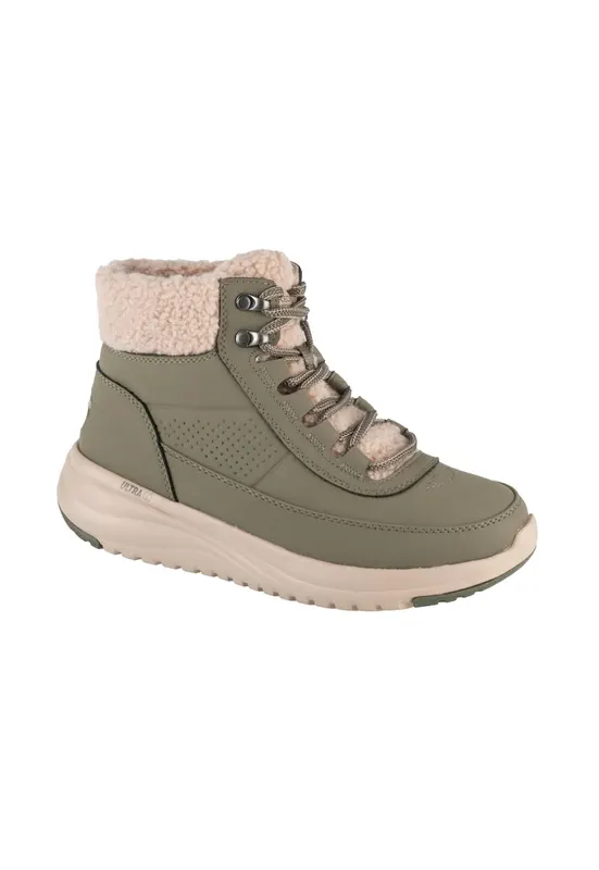 Ghete de piele ecologica On-The-Go - Verde