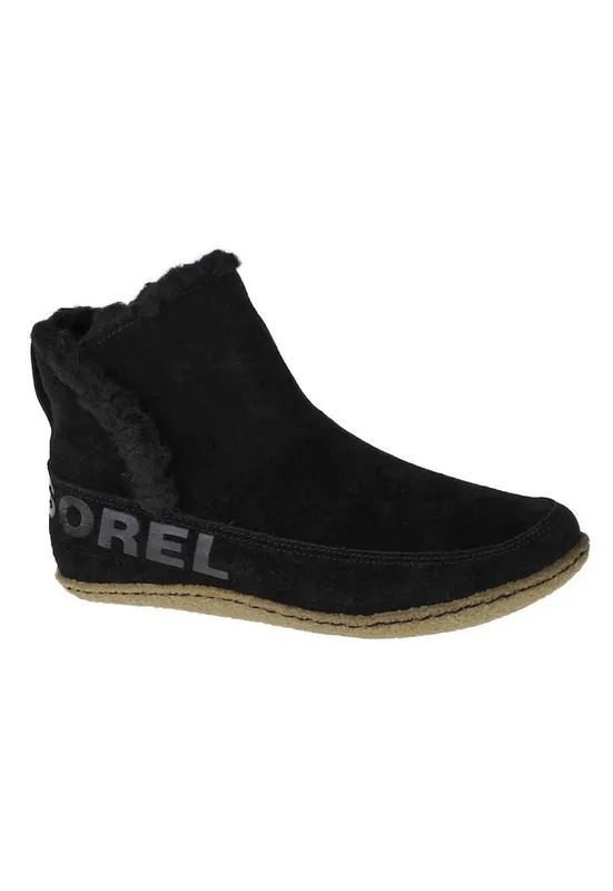 dama Nakiska - piele naturala - negru