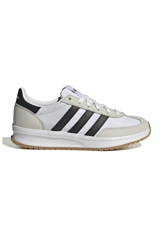 Pantofi sport 70s 2.0 cu piele intoarsa Run - Alb/Gri deschis