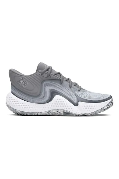 Pantofi mid-cu pentru baschet Spawn 6 - Gri