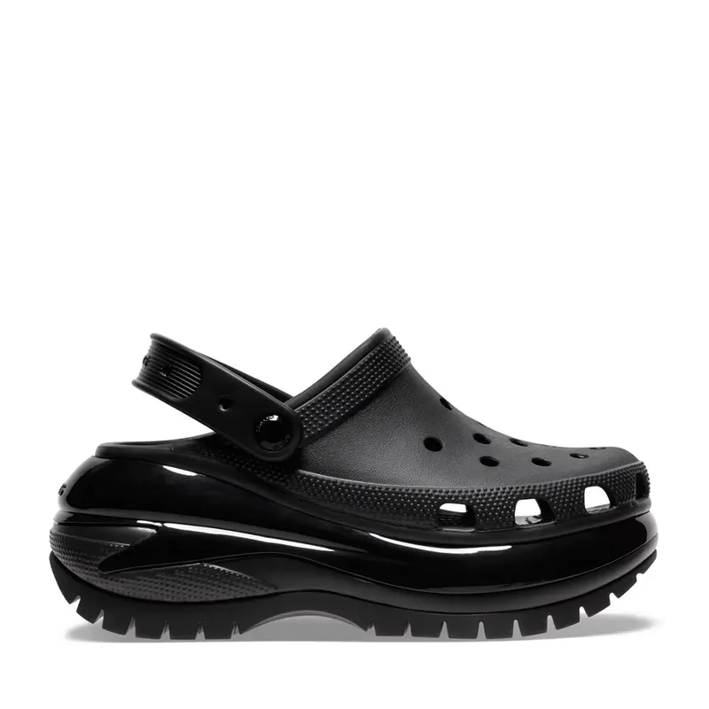 Saboți femei CROCS Mega Crush Clog negri 3909DSL207988N