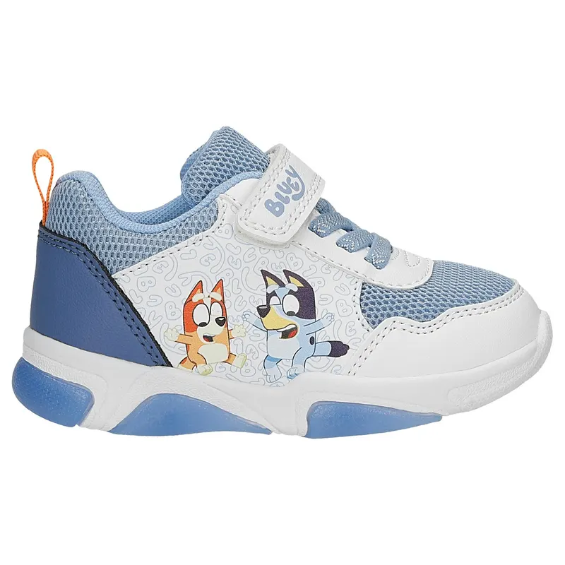 Sneakers copii alb-albastru Bluey cu talpă luminoasă BARTEK 87041-46