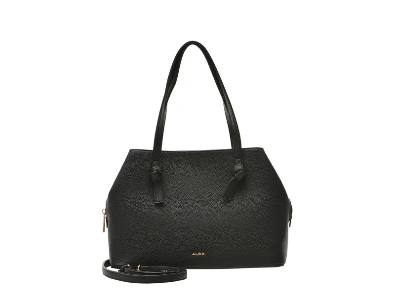 Geanta neagra, ADWOHAWAN 001, din piele ecologica