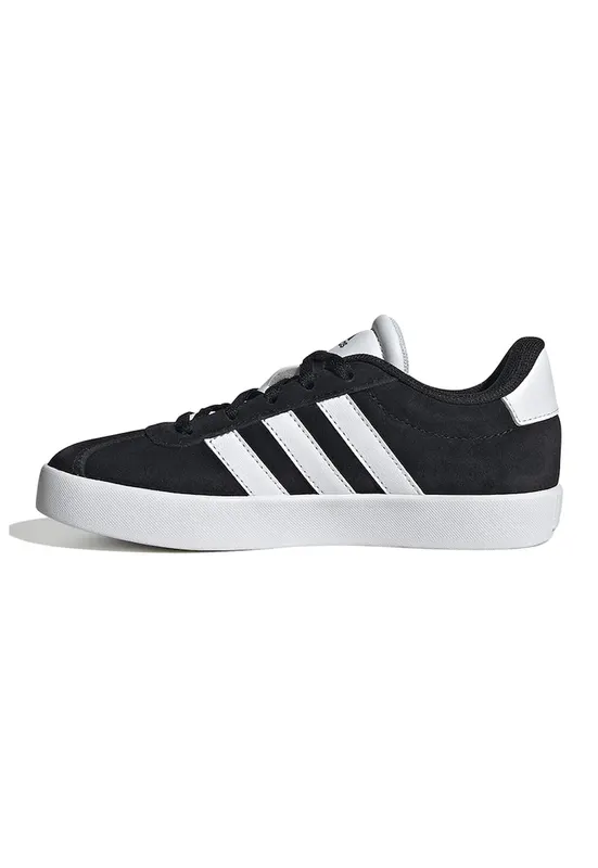 Pantofi sport VL Court 3.0 de piele intoarsa - Negru/Alb optic