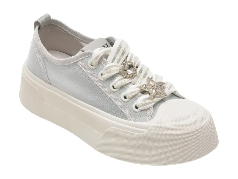 Pantofi sport gri, 109, din material textil