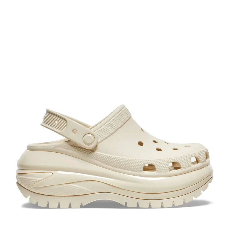 Saboți femei CROCS Mega Crush Clog bej 3909DSL207988BE