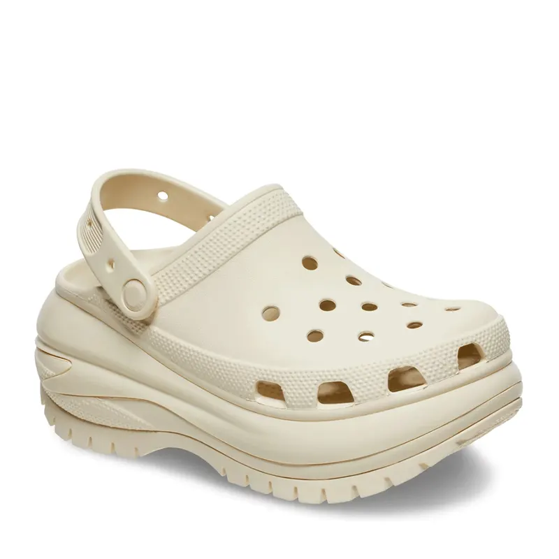 Saboți femei CROCS Mega Crush Clog bej 3909DSL207988BE — imaginea 2