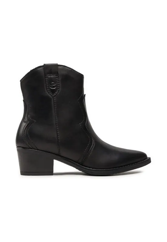 Cizme dama - 304120 - Piele naturala - Negru -