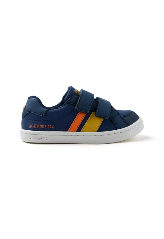 Pantofi sport cu-velcro - Bleumarin