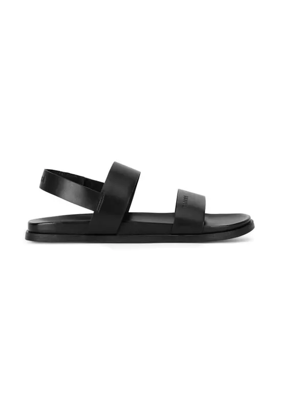 Sandale barbati - 590559 - Piele naturala - Negru -