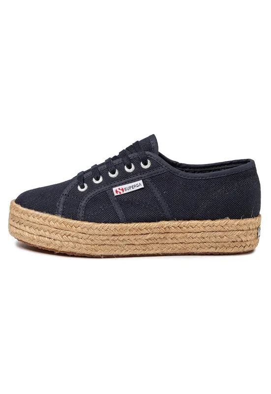 Espadrile pentru femei - 206536785 - material textil - albastru