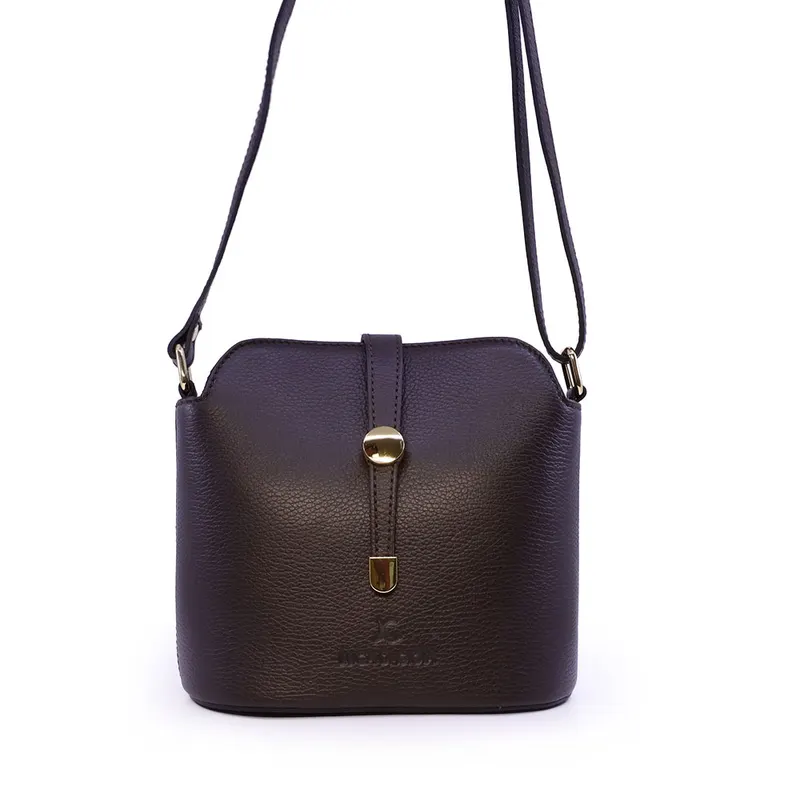 Poșetă crossbody femei Luca di Gioia maro închis 144POSP1079TDM