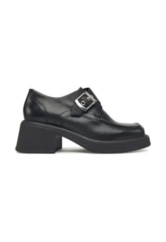 Pantofi dama - piele naturala - negru