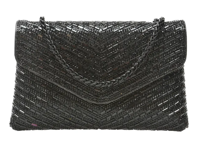 Geanta neagra, SPARKLEBAG 001, din piele ecologica