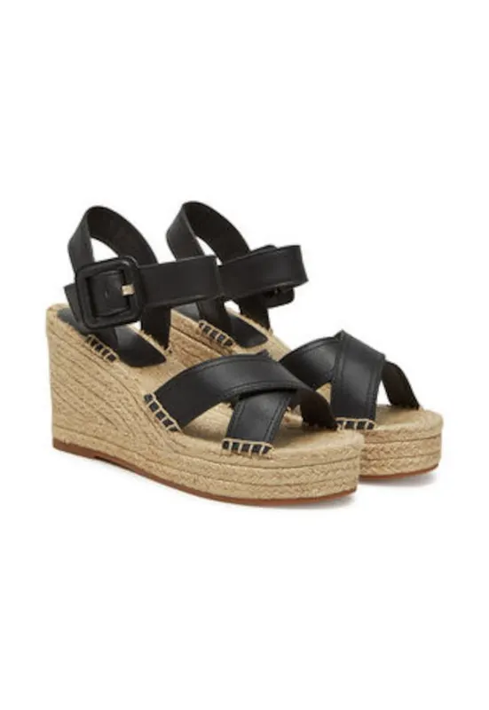Sandale dama - piele naturala - negru